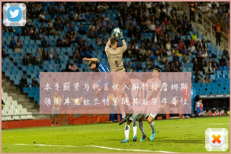 本季薪资与代言收入排行榜詹姆斯领衔库里杜兰特紧随其后字母哥位列第四